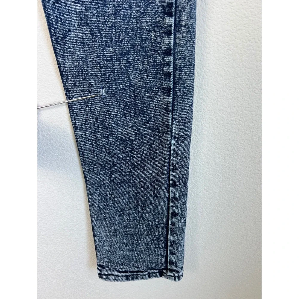 Levis 510 Skinny Fit Jeans 32x32 Acid Wash Blue Denim Stretch Y2K Grunge